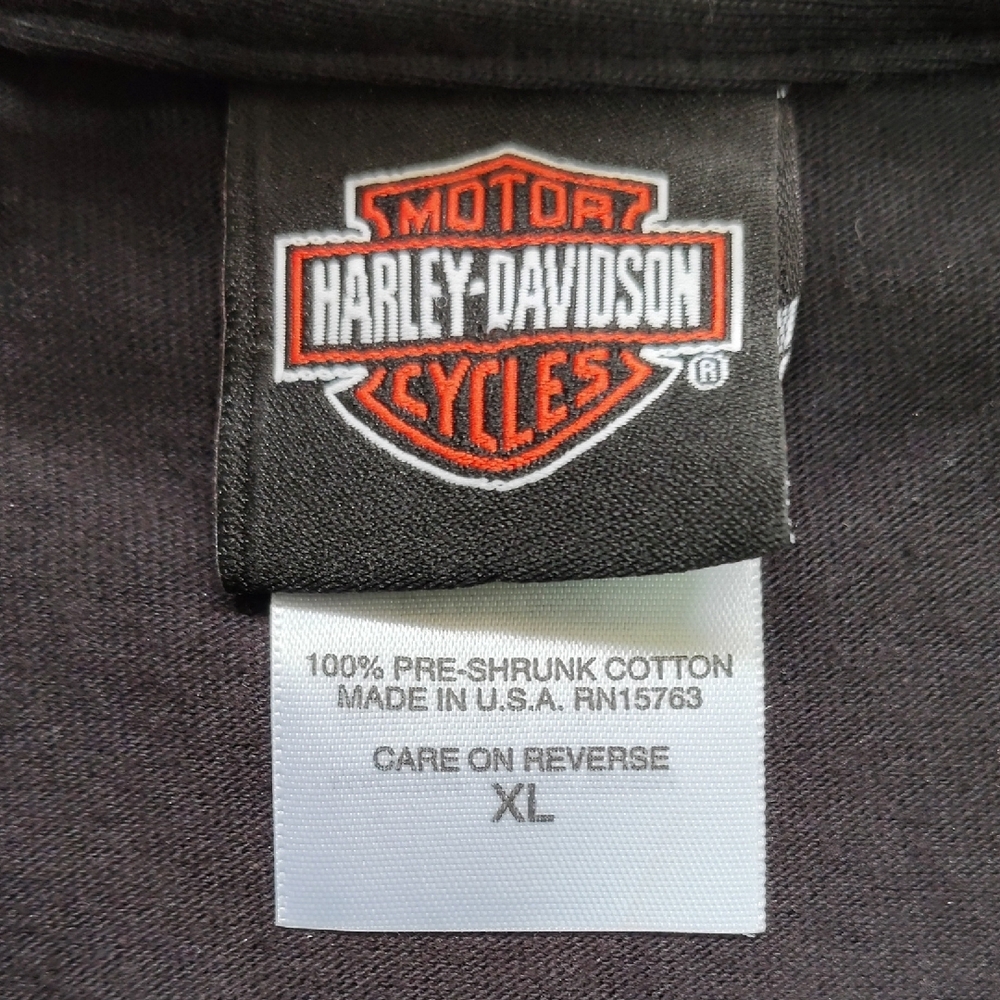 Harley-Davidson Black Short Sleeve Tee, NWOT - Picture 3 of 4